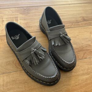 Dr. Martens Charcoal Tassel Loafers